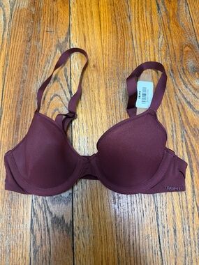 SKIMS Wine Weightless Demi Bra